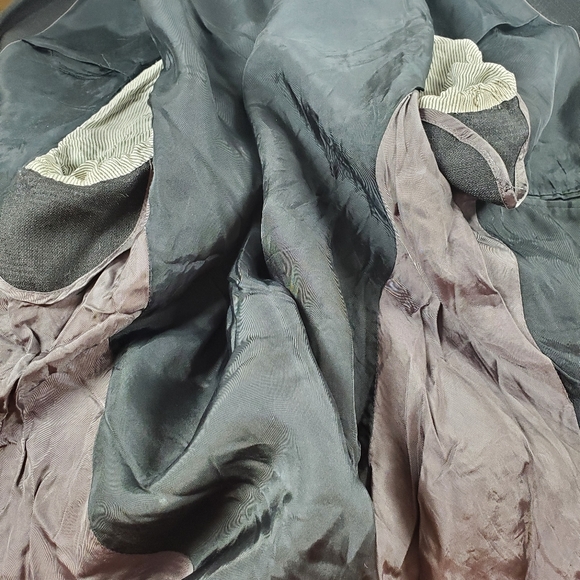 Theory Black Virgin Wool Blazer Suit Jacket - Picture 6 of 10